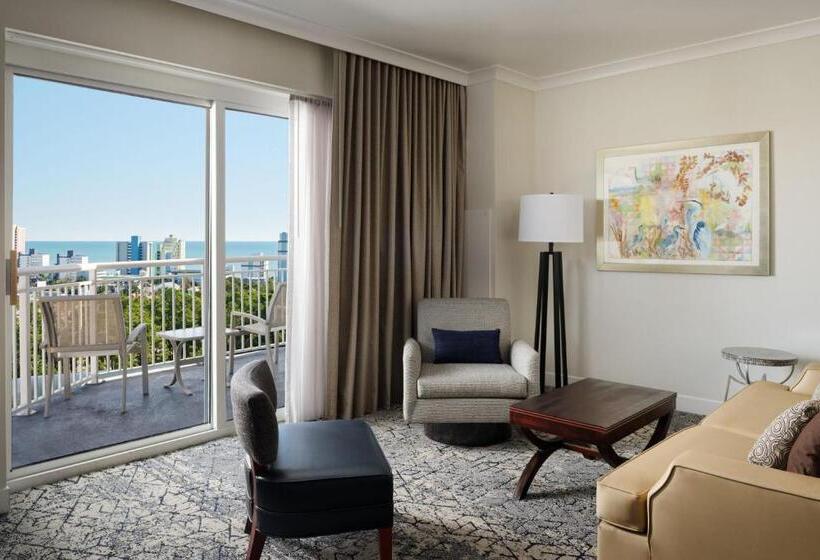 キングサイズベッドのジュニアスイート, Sheraton Myrtle Beach