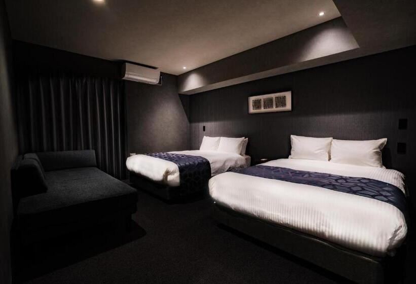 带按摩浴盆的套房, Randor Hotel Namba Osaka Suites