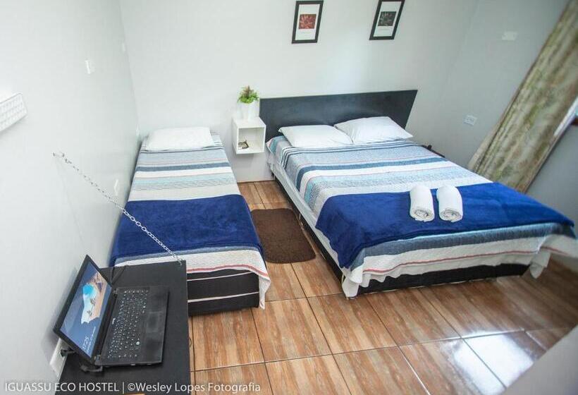 اتاق ساده سه‌ نفره, Iguassu Eco Hostel   Iguassuecohostel   Eco Suítes