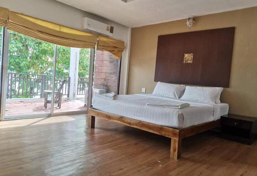 اتاق استاندارد با چشم‌انداز دریا, Siam Beach Resort