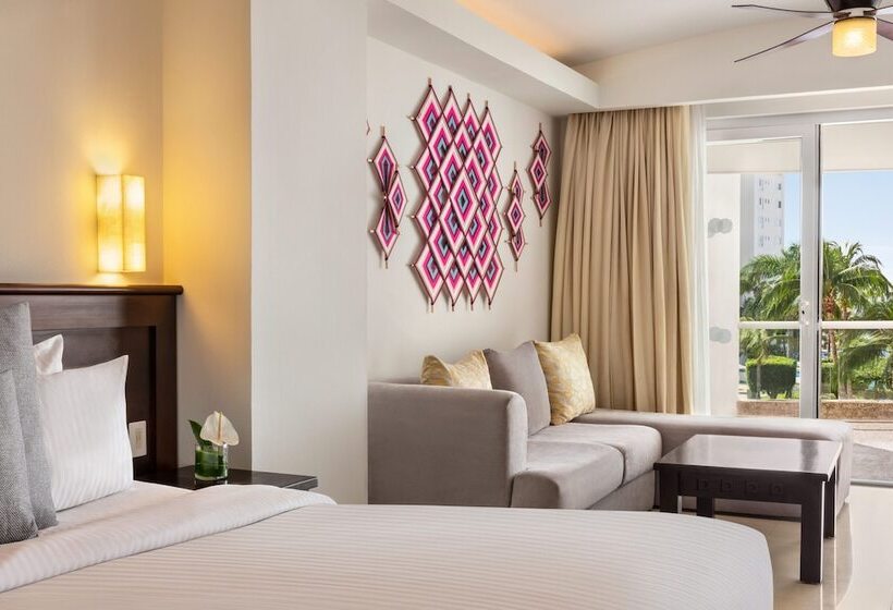 جناح جونيور ذو إطلالة جانبية على البحر, Fiesta Americana Nuevo Vallarta