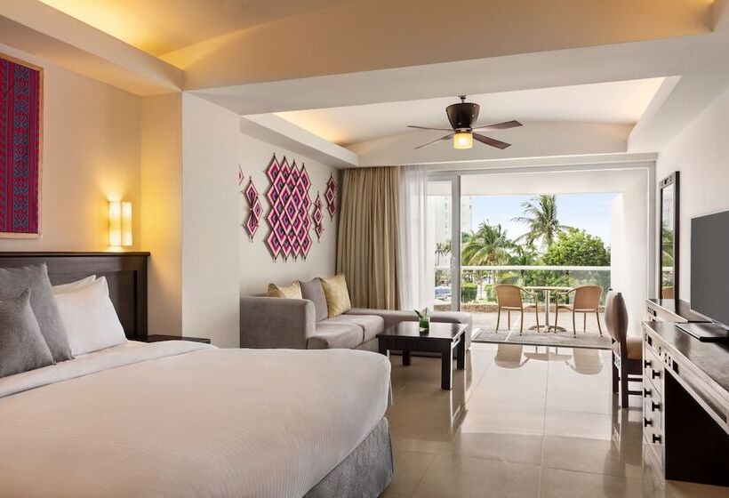 جناح جونيور ذو إطلالة جانبية على البحر, Fiesta Americana Nuevo Vallarta
