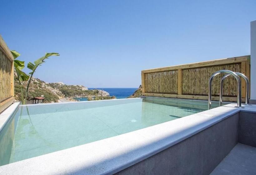 Люкс с Бассейном, Ladiko Suites   Faliraki