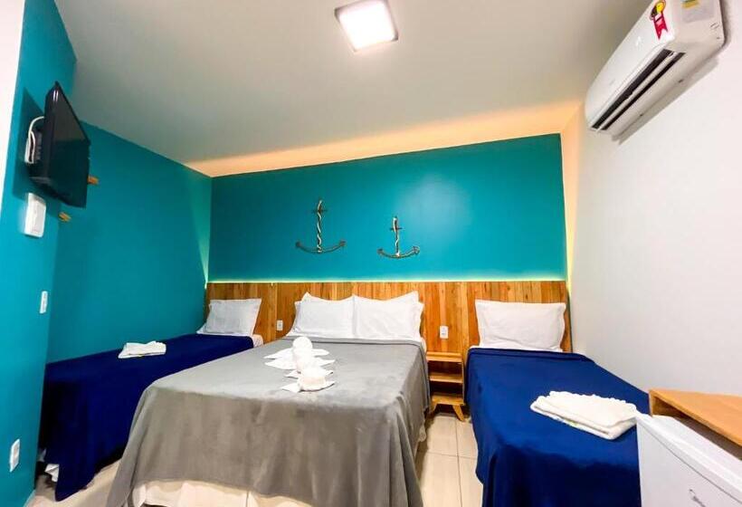 Четырехместный Номер Стандарт, Pousada Villa Marceneiro Beach