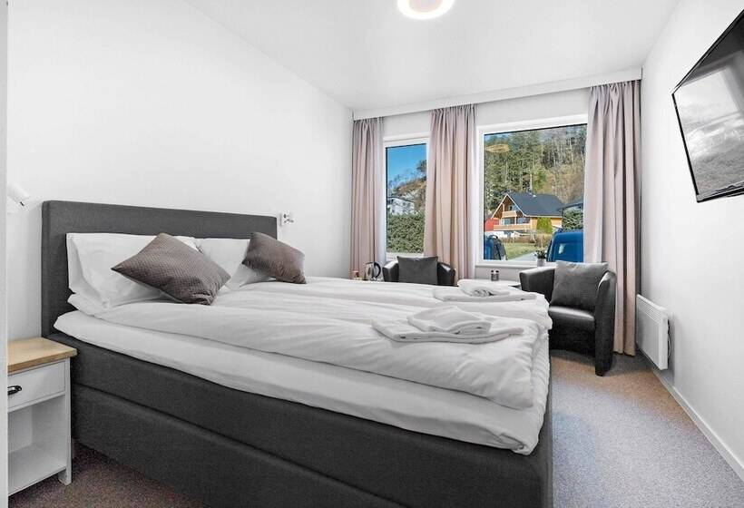 디럭스 룸, Kinn Hotell Florø