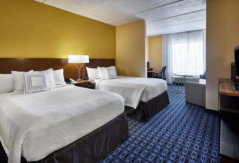Номер Стандарт 2 Двуспальные Кровати, Fairfield Inn Myrtle Beach Broadway At The Beach