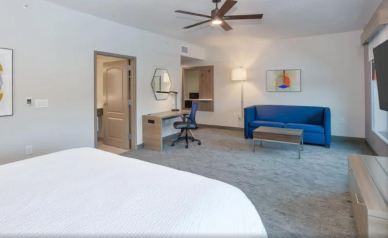 キングサイズベッドのスタンダードルーム, Holiday Inn Express & Suites North Dallas At Preston, An Ihg