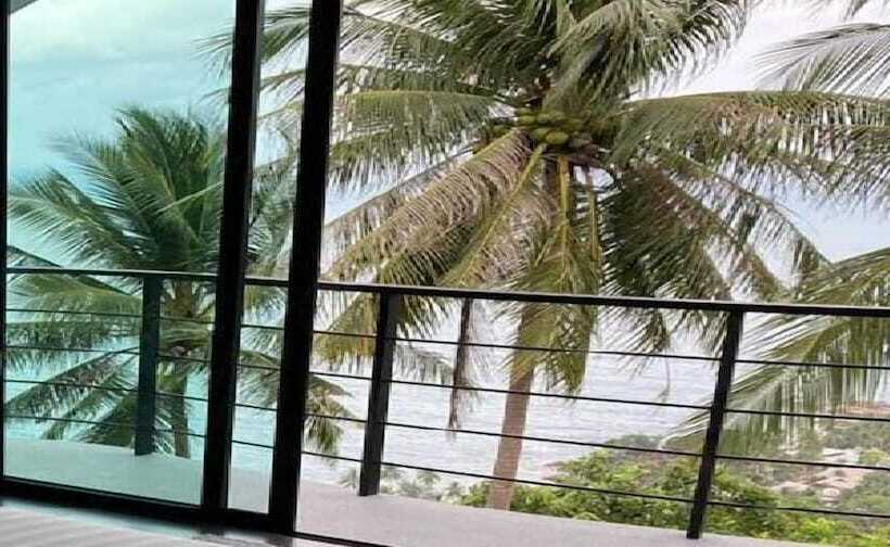 اتاق استاندارد با چشم‌انداز دریا, Villa The Spot Koh Samui