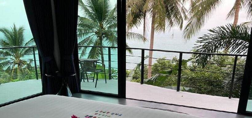 اتاق استاندارد با چشم‌انداز دریا, Villa The Spot Koh Samui