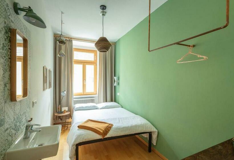 스탠다드 룸 공동 욕실, Vienna Hostel Ruthensteiner