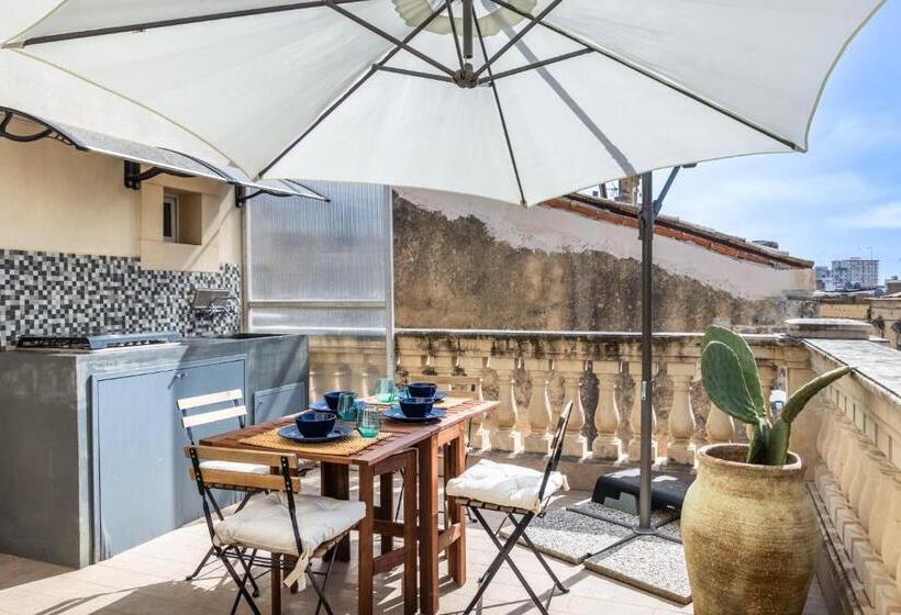 آپارتمان 1 خوابه با تراس, Guest House Aurispa