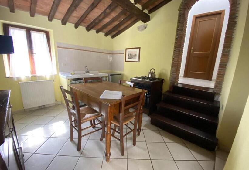 침실 2개 아파트, Borgo Giusto Tuscany