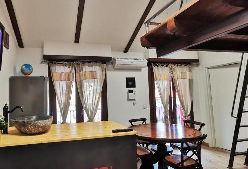 침실 1개 테라스 아파트, Regis B&b Camere Centro Storico