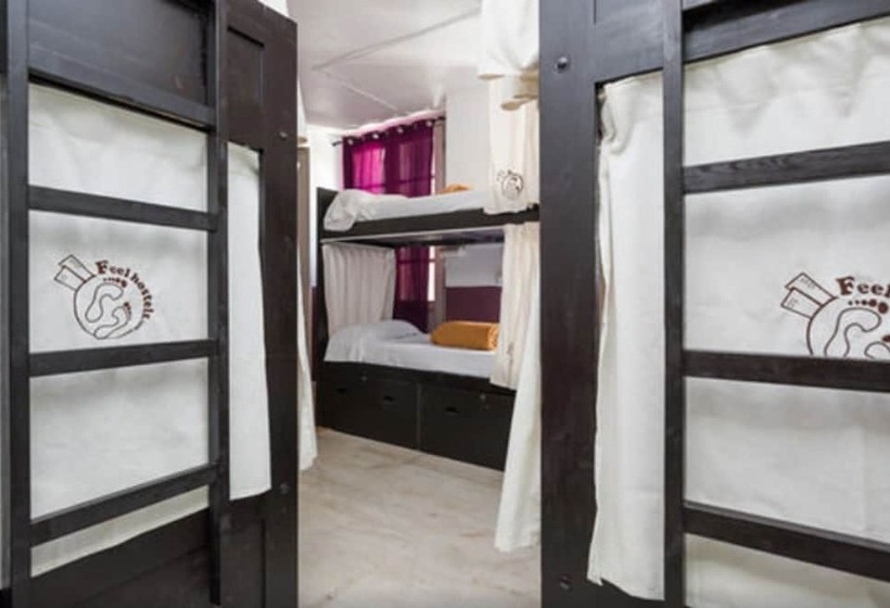 Cama en Habitación Compartida con Baño Compartido, Feel Hostels Soho Malaga