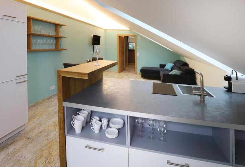 １ベッドルームアパートメント, Gästehaus Alte Glaserei