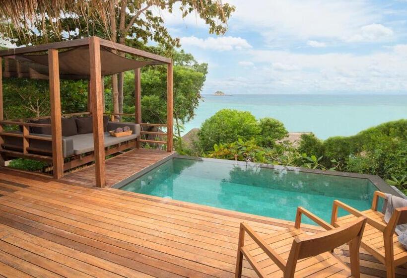 Вилла с 1 спальней и бассейном, Haadtien Beach Resort