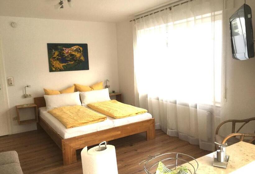 带露台的标准工作室, Gästehaus Sommertal