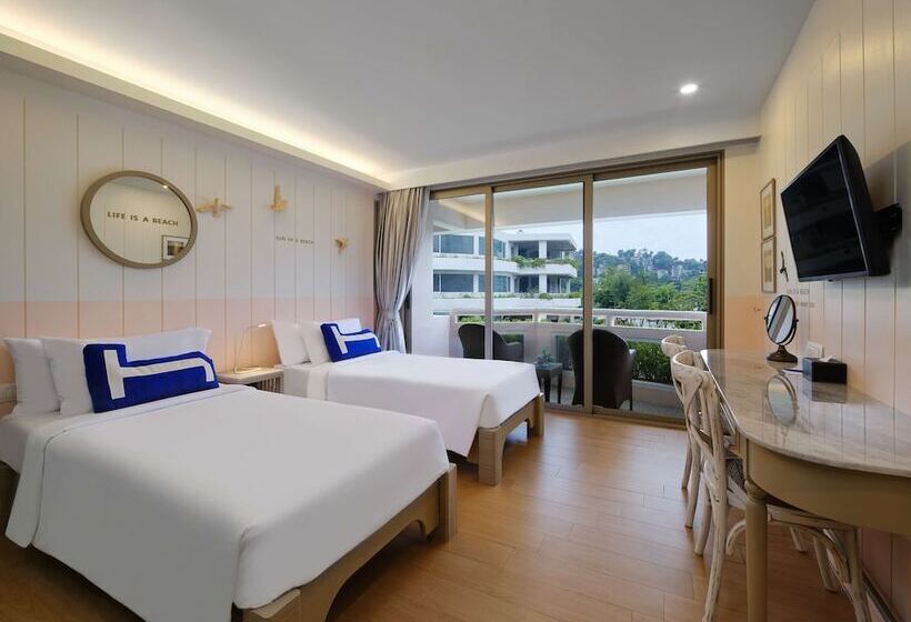 اتاق لوکس با چشم‌انداز دریا, Homm Bliss Southbeach Patong