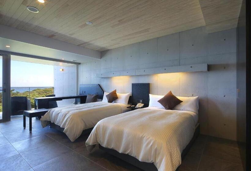 חדר דלוקס נוף לים, The Hotel Yakushima Ocean & Forest
