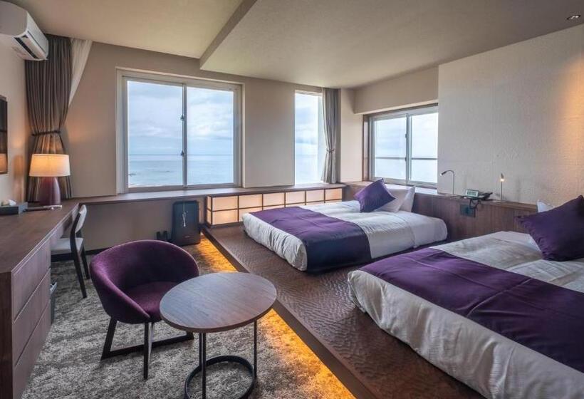 חדר סטנדרט נוף לים, The Hotel Yakushima Ocean & Forest