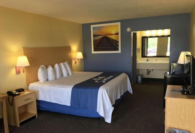 キングサイドベッドのスタンダードワンルーム, Days Inn By Wyndham Crystal River