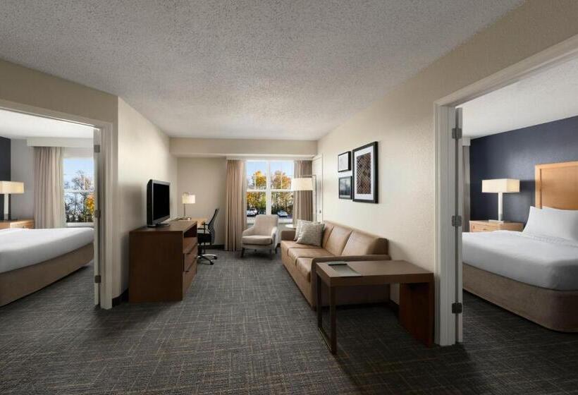 Люкс 2 Спальни, Residence Inn Neptune At Gateway Center