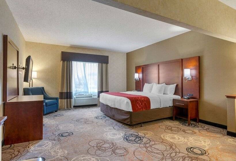 Люкс с гидромассажем, Comfort Suites Southfield Detroit