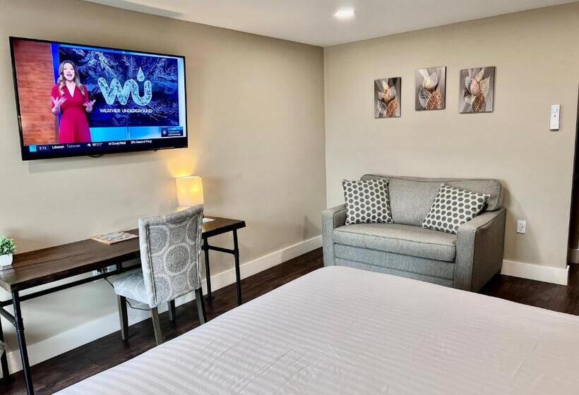 带大床的标准间, Hershey Farm Resort
