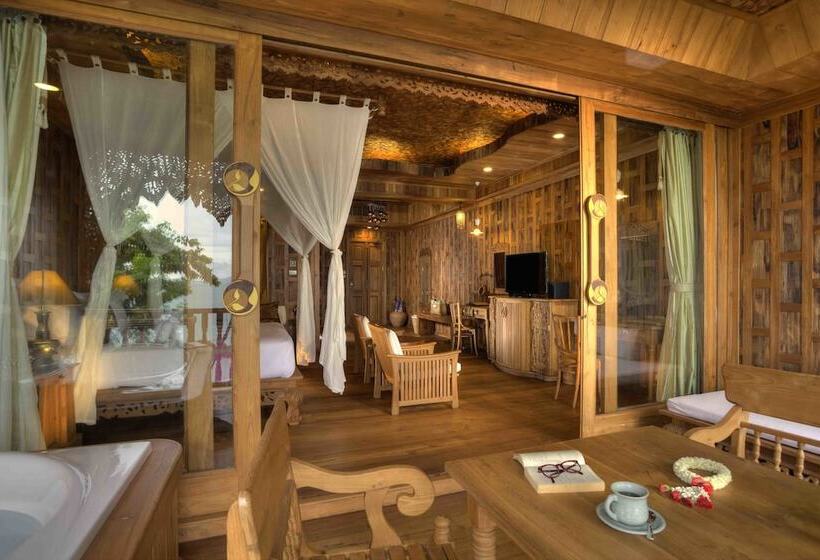디럭스 룸 바다 전망, Santhiya Koh Yao Yai Resort & Spa   Compulsory Join Santhiya Speedboat From To Ao Po Grand Marina At