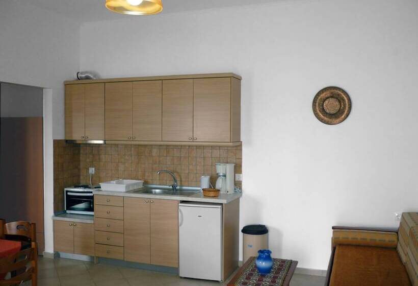 آپارتمان 1 خوابه با چشم‌انداز دریا, Nereides Apartments