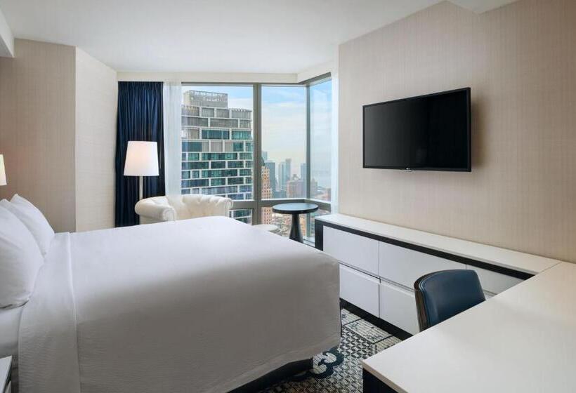 带大床的标准工作室, Residence Inn By Marriott New York Manhattan/central Park