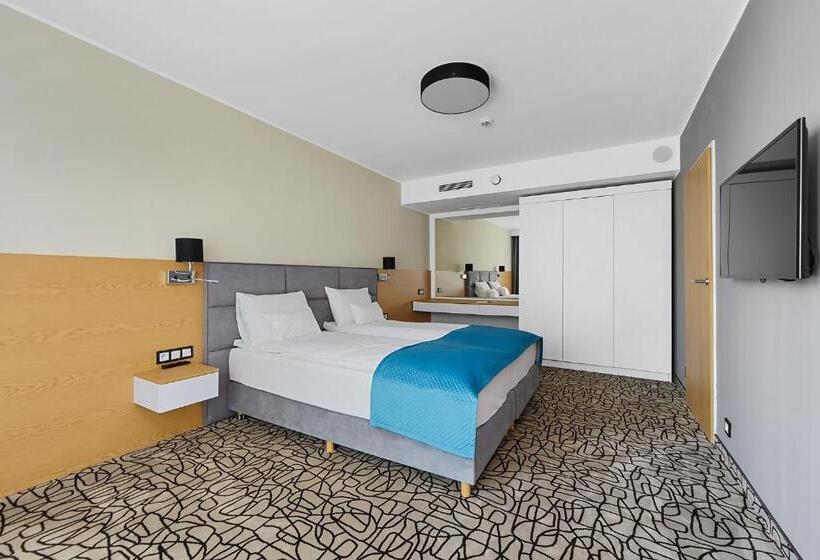 带1个卧室的公寓, Aparthotel Termy Uniejów