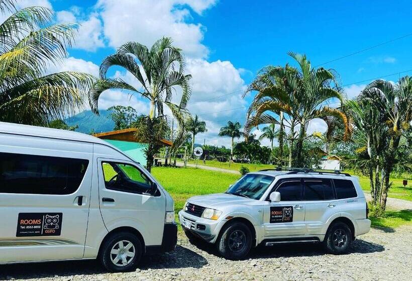 חדר סטנדרט לשלושה, Gufo Rooms , Apartahotel , La Fortuna Volcan Arenal