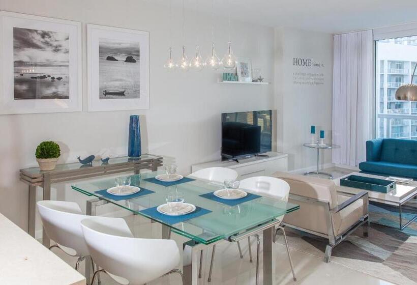 バルコニー付き１ベッドルームアパートメント, Brickell By Miami Vacation Rentals