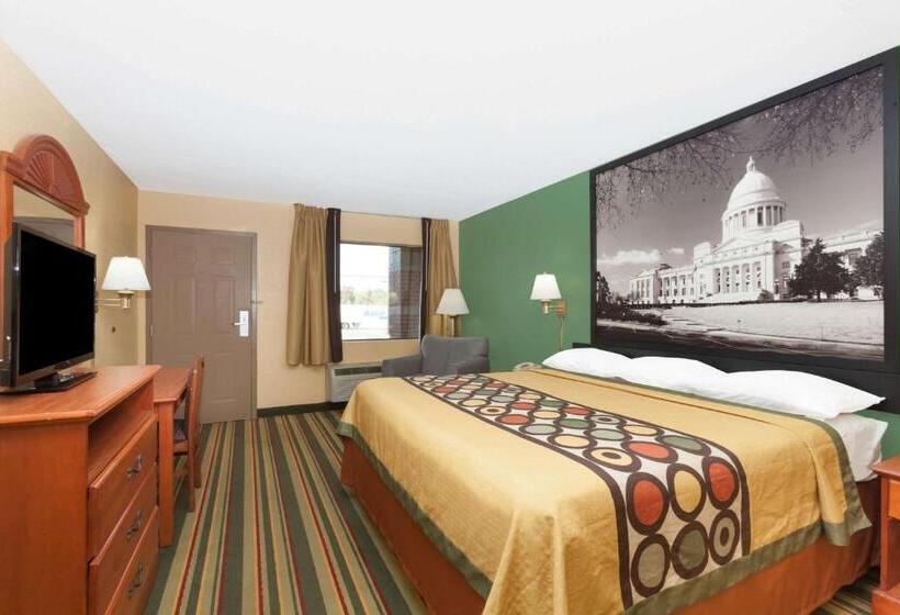 스탠다드 룸 킹사이즈 침대, Super 8 By Wyndham Jacksonville Ar
