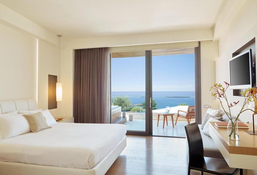 اتاق سوپریور با چشم‌انداز دریا, Cavo Olympo Luxury Hotel & Spa - Adult Only