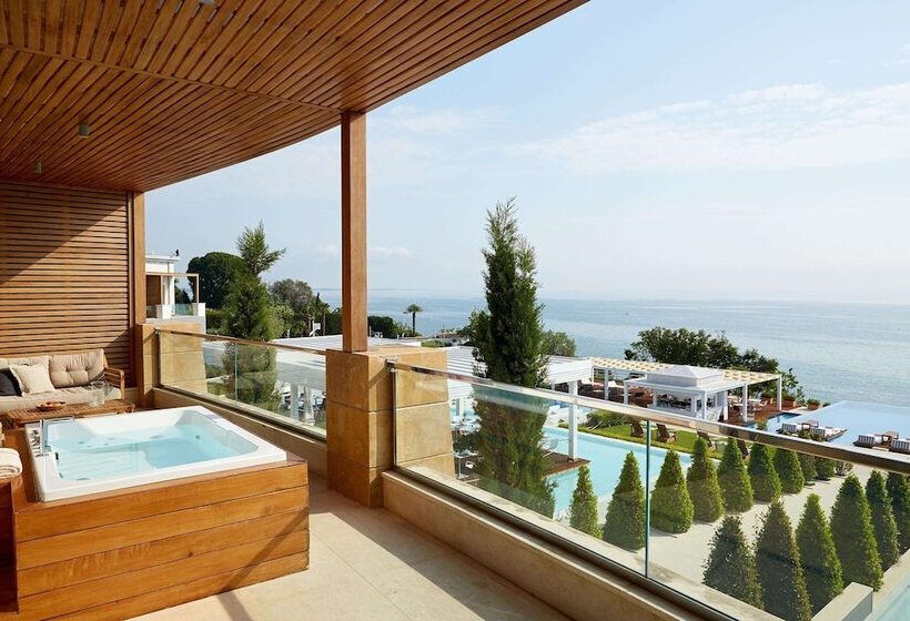 Deluxe Suite Sea View, Cavo Olympo Luxury Hotel & Spa - Adult Only