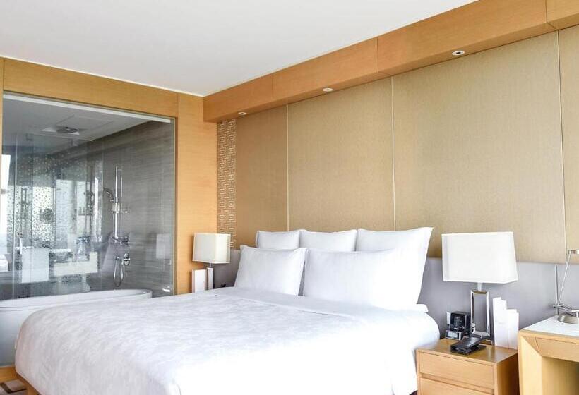 غرفة قياسية مطلة على المدينة, Langham Place Guangzhou   Walking Distance To Canton Fair & Overseas Buyers Registration Service