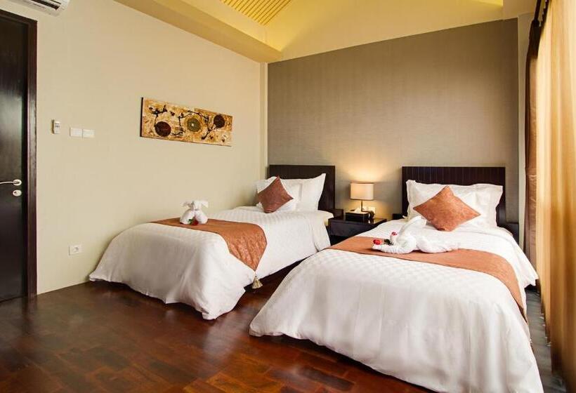 Люкс 2 Спальни, 18 Suite Villa Loft At Kuta