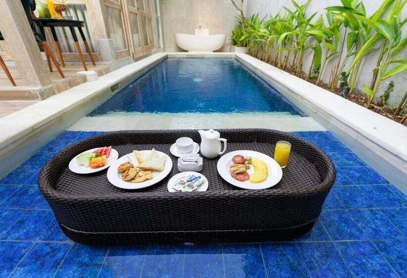 Вилла с 1 спальней и бассейном, 18 Suite Villa Loft At Kuta