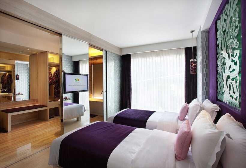 풀장 전망 디럭스 룸, Grand Mega Resort & Spa Bali