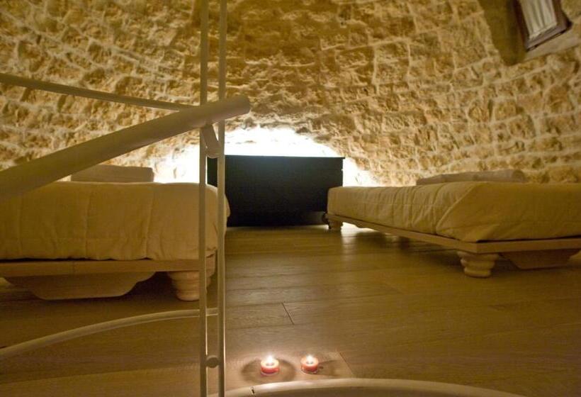 带按摩浴盆的套房, Le Alcove   Luxury Hotel Nei Trulli