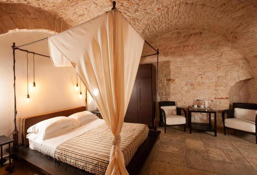 带按摩浴盆的套房, Le Alcove   Luxury Hotel Nei Trulli