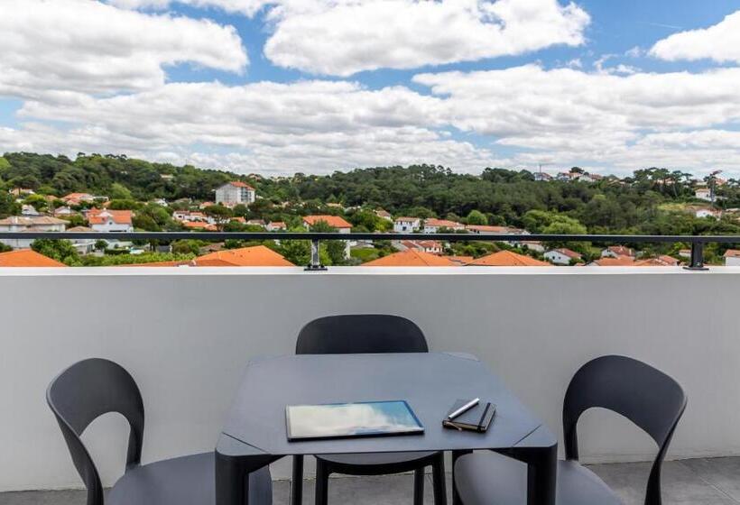 Апартаменты 1 Спальня, Nemea Appart Hotel Les Hauts De Milady Biarritz