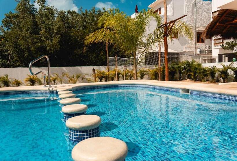 اتاق استاندارد با تخت بزرگ, Villas Palmar Holbox