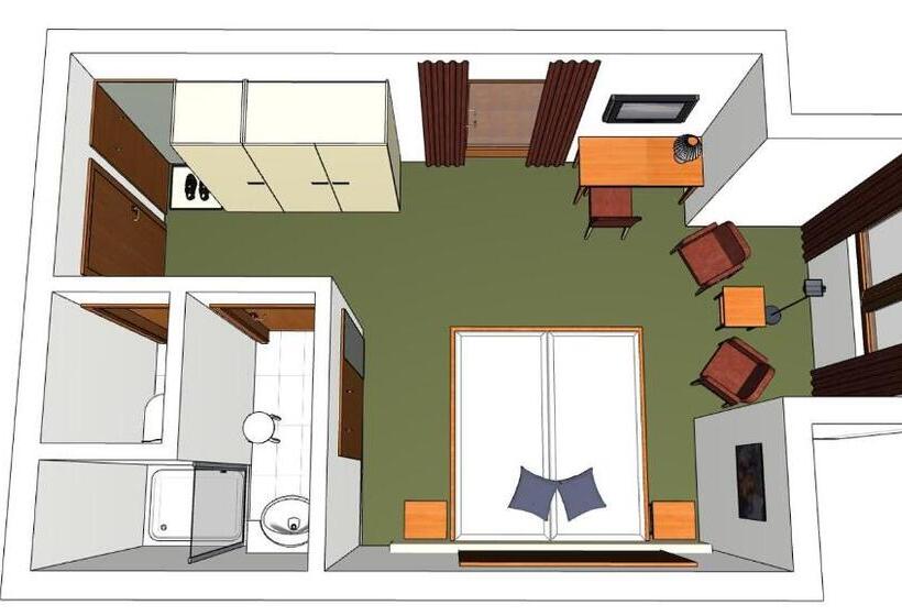 Comfort room with balcony, Vitalzeit Hotel Weber