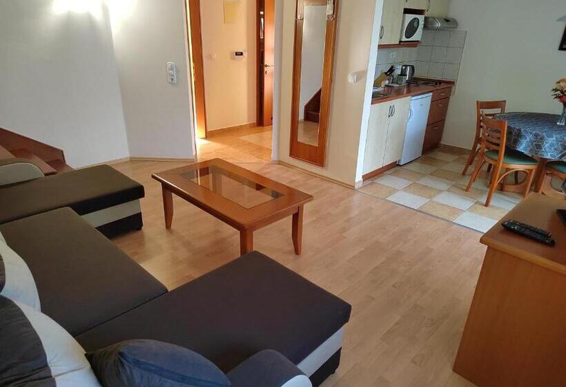 شقة غرفة واحدة مزودة بتراس, Garda Wellness Apartmanház