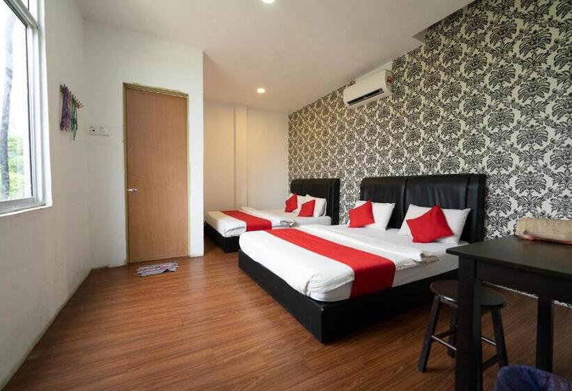 デラックスの４人部屋, Mrj Hotel Wakaf Che Yeh 2