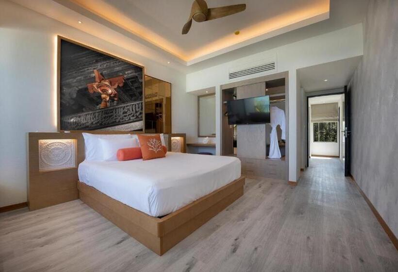 اتاق خانوادگی با چشم‌انداز دریا, Oblu Xperience Ailafushi  All Inclusive With Free Transfers