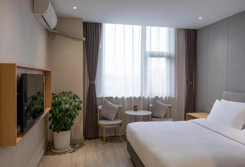 스탠다드 룸, Shanghai Joyful Yard Hotel Free Shuttle Bus From Pudong Airport And Disneylan